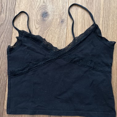 Black Spaghetti Top