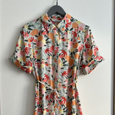 Light summer shirt dress