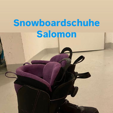 Snowboardschuhe Salomon Boa