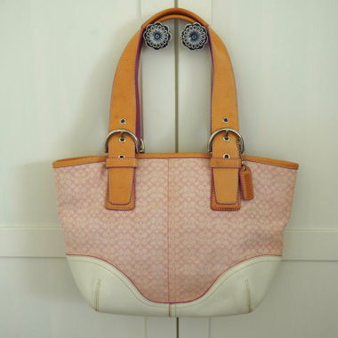 Coach Monogramm Geldbörse