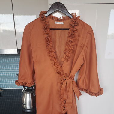Vintage chesnut robe