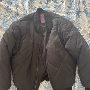 Corteiz Black Bomber Jacket