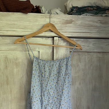 cute blue flower dress
