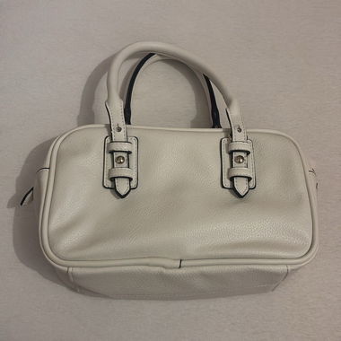 Sac bandoulière Carpisa en similicuir blanc