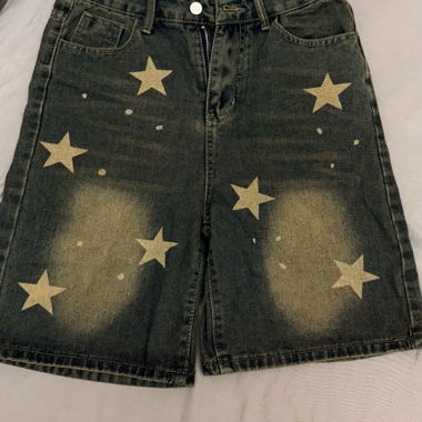 Star-Denim-Shorts