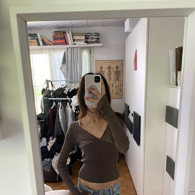 khaki zara longsleeve