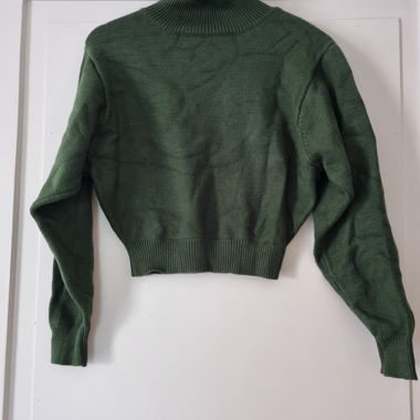 Rollkragenpullover kurz