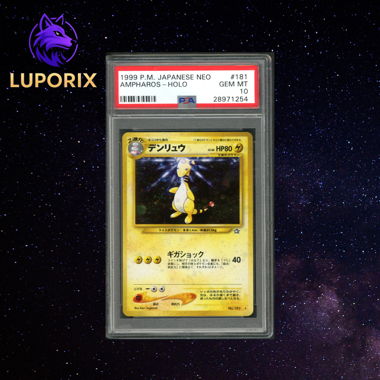 Pokemon PSA 10 Ampharos 181 NEO
