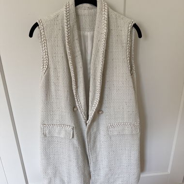 Gilet in maglia con tasche
