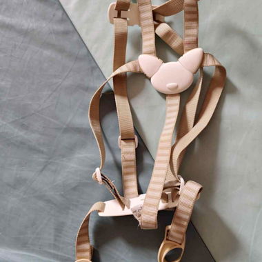 Kindersicherheitsgeschirr für Kinder beige