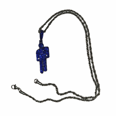 Collier Billie Eilish Blue Blohsh