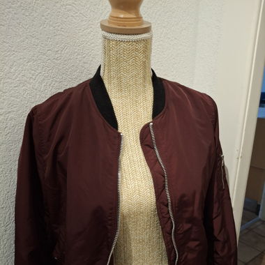 Bombers Stradivarius bordeaux 