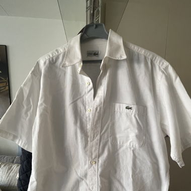 Chemise blanche Lacoste vintage