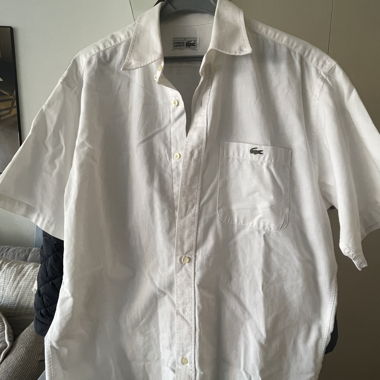 Chemise blanche Lacoste vintage