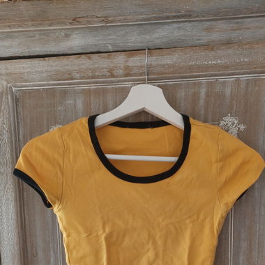 Crop top orange