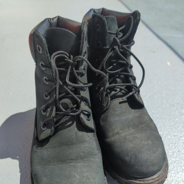Leather boots TIMBERLAND