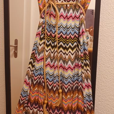 Langes Kleid