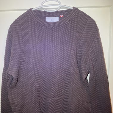 Pull en maille lilas