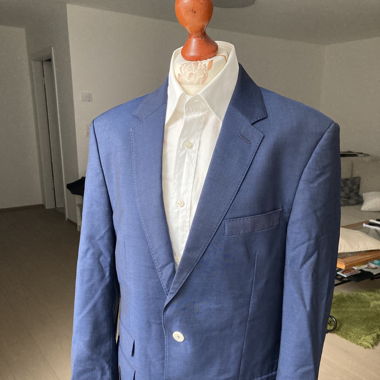 Veston bleu été