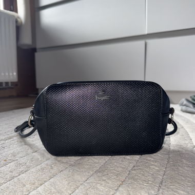 Lacoste black crossbody bag