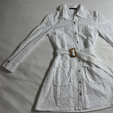 White Zara Dress