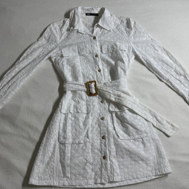White Zara Dress