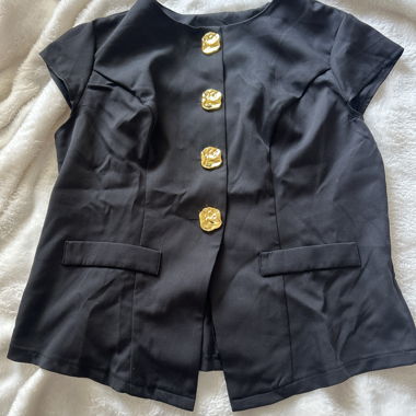 Top nero chic