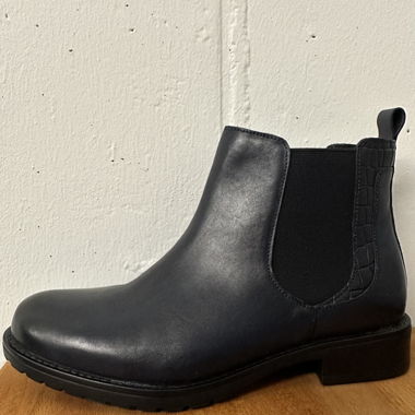 Schwarze Chelsea Boots