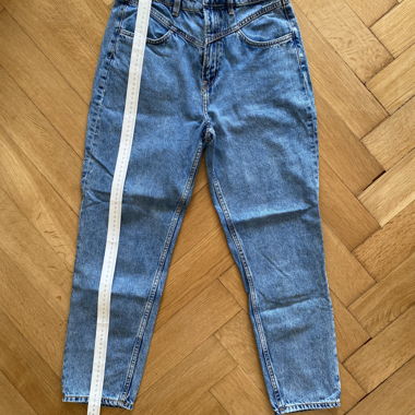 Jeans Mom H&M Divided blu tg. 38