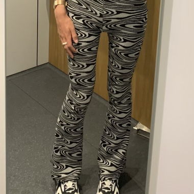Pantalon zébré 