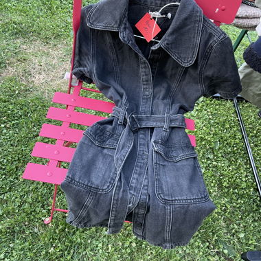 Robe en jean - courte