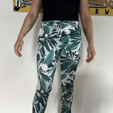 Bunte Stoffhose