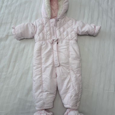 Tuta da Neve Rosa per Bambini