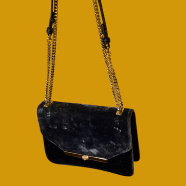 Velvet bag by L.K. Bennett