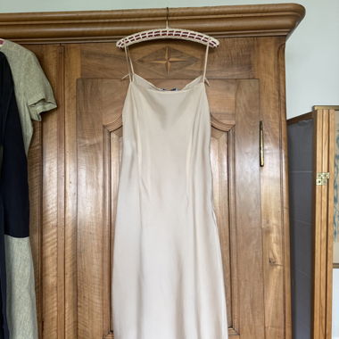 Abito sottoveste Prada beige