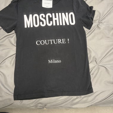 T-shirt Moschino nero taglia S