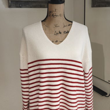 Maglione a righe MNG