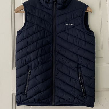Dunkelblaue Weste XS