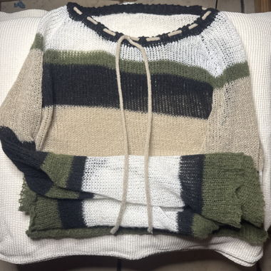 Maglione in maglia soft-grunge