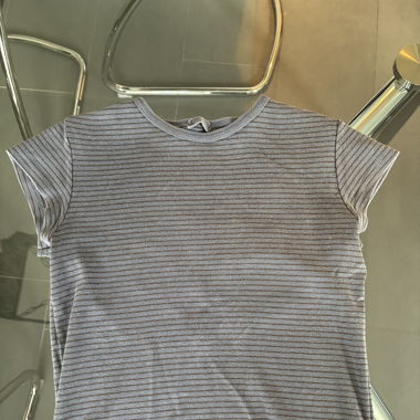 Blue-Grey Brandy Melville Top