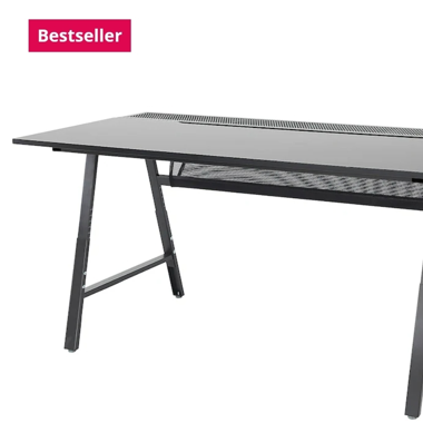 UTESPELARE bureau gamer noir
