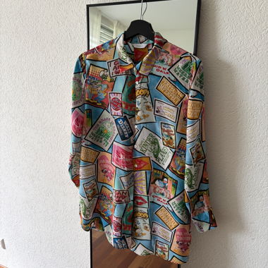 Blouse by frogbox with Disney print