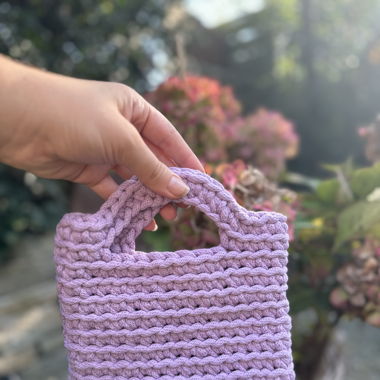 Selbstgehäkelte Tasche «Piccolina»