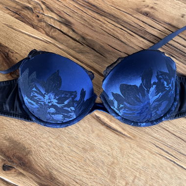 Beldona BH schwarz-blau