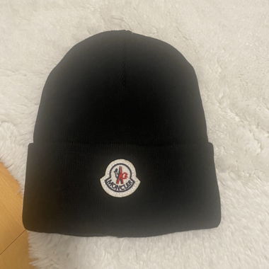 Bonnet noir Moncler