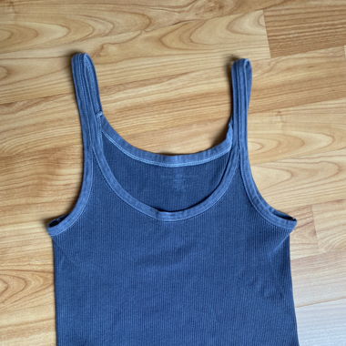 blaues Crop Top Brandy Melville