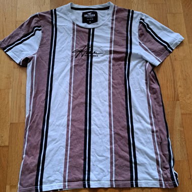 Hollister T-Shirt M gestreift