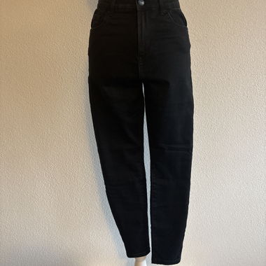 Jeans vita alta neri