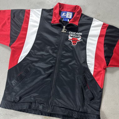 Starter Chicago Bulls Vintage Shooting Jacket 90s