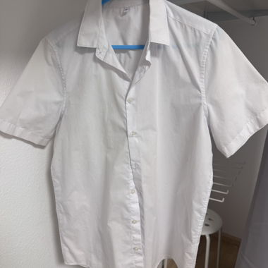 White Short-Sleeve Shirt 176